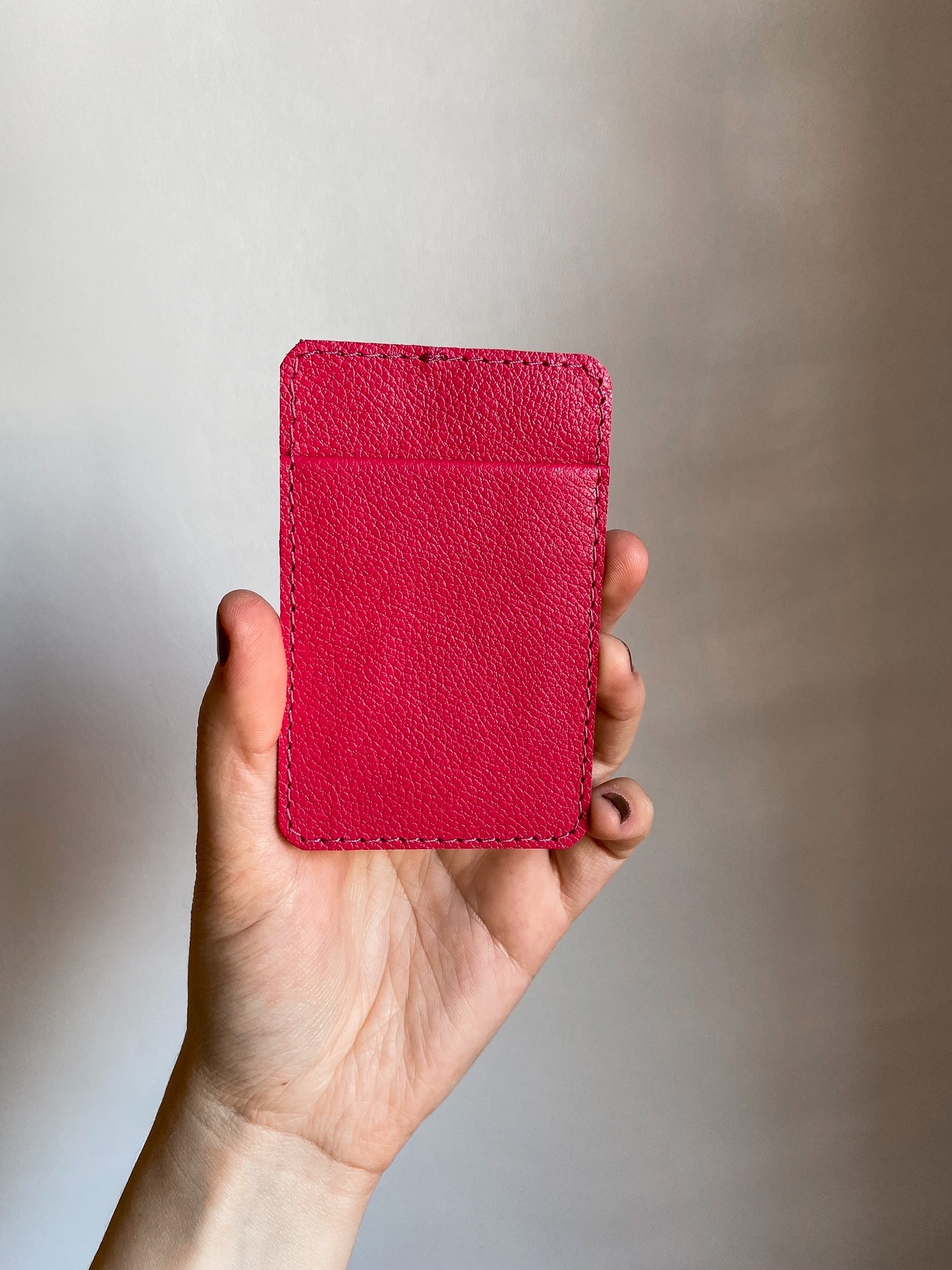 Porta Cartão p/ Celular - Rosa