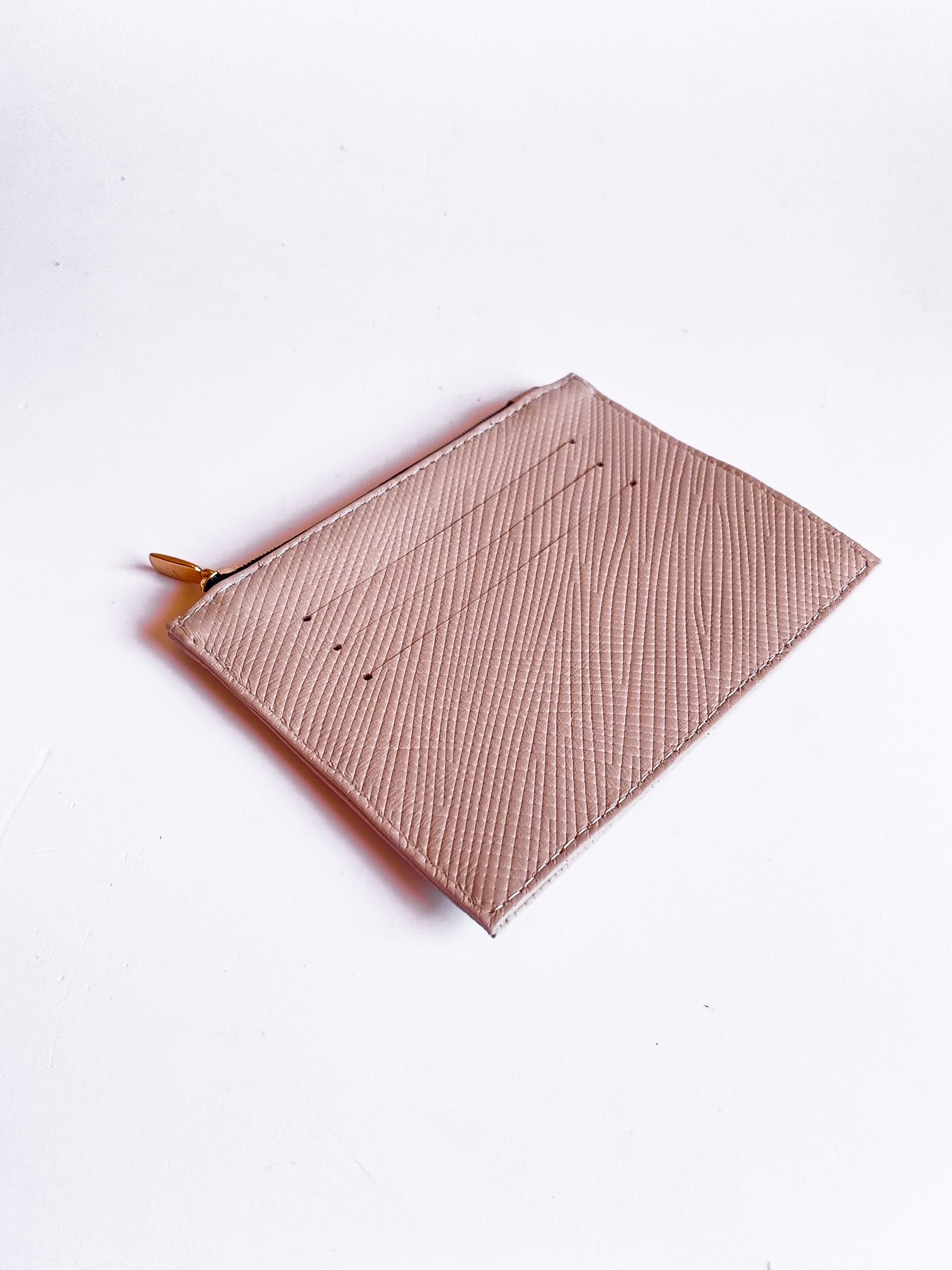 Carteira Mini - Nude Safiano
