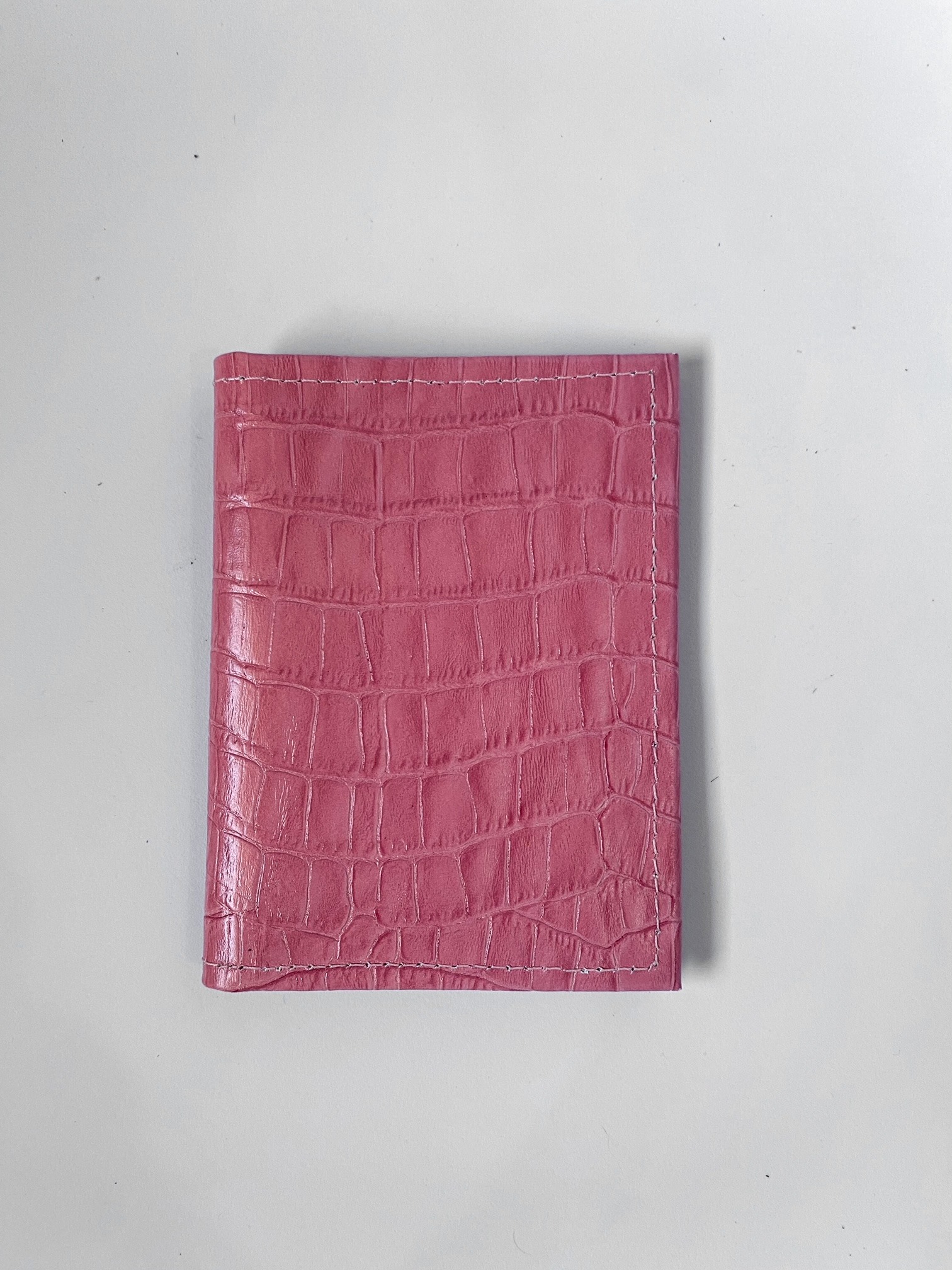 Carteira/ Porta Documentos - Rosa Carmine Croco