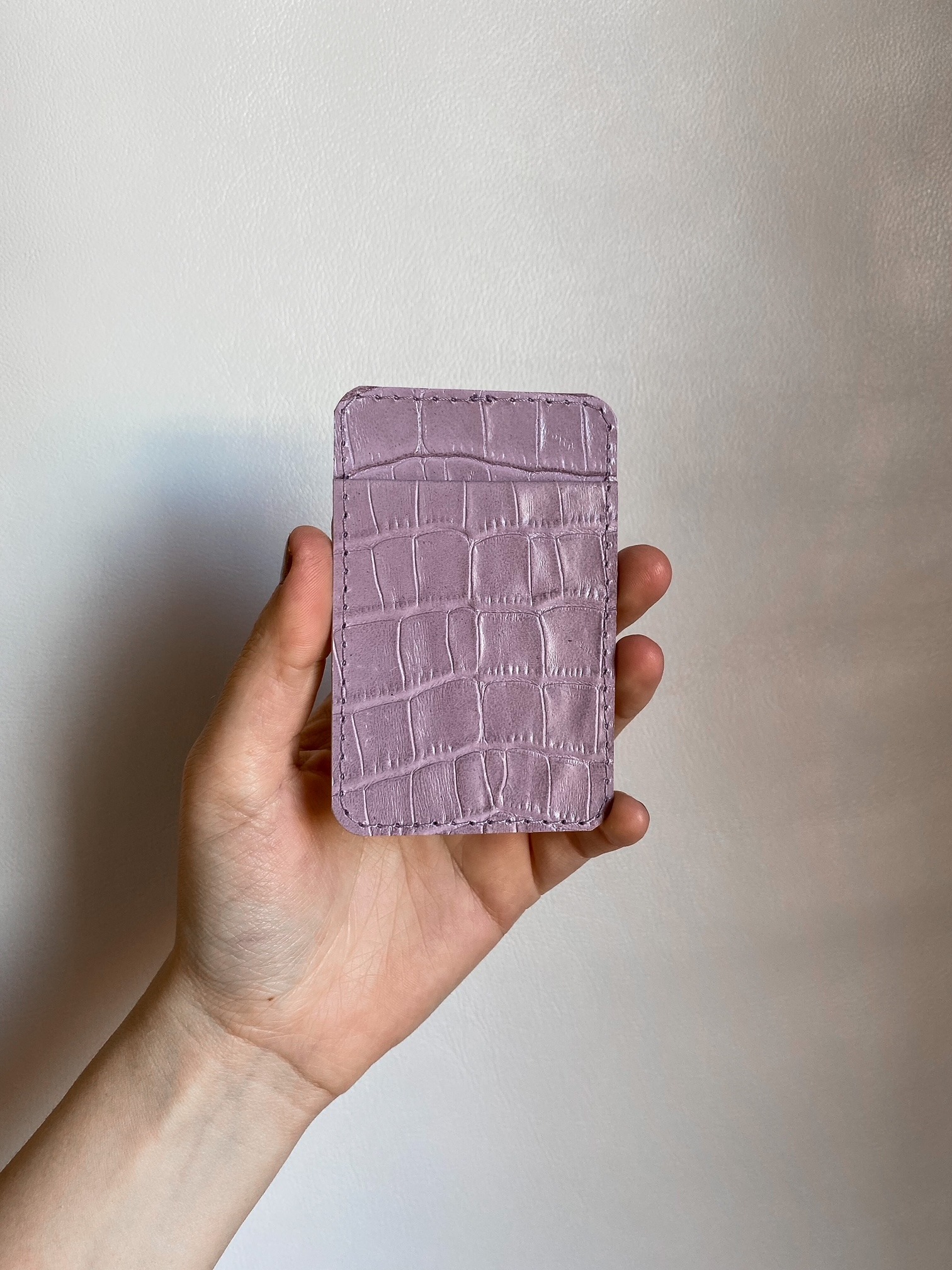 Porta Cartão p/ Celular - Lilás