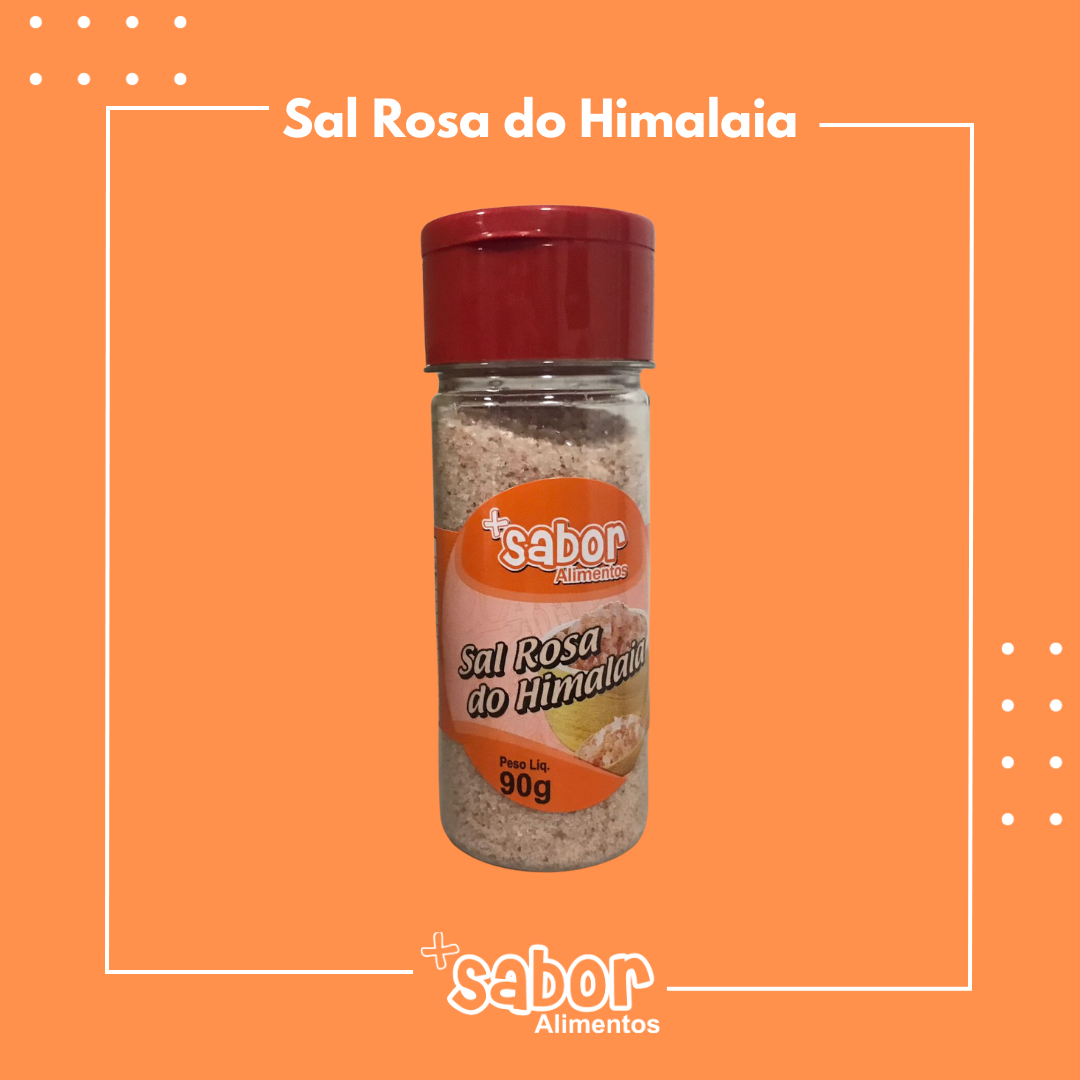 Sal do Himalaia - 90g - Caixa com 10 Unidades