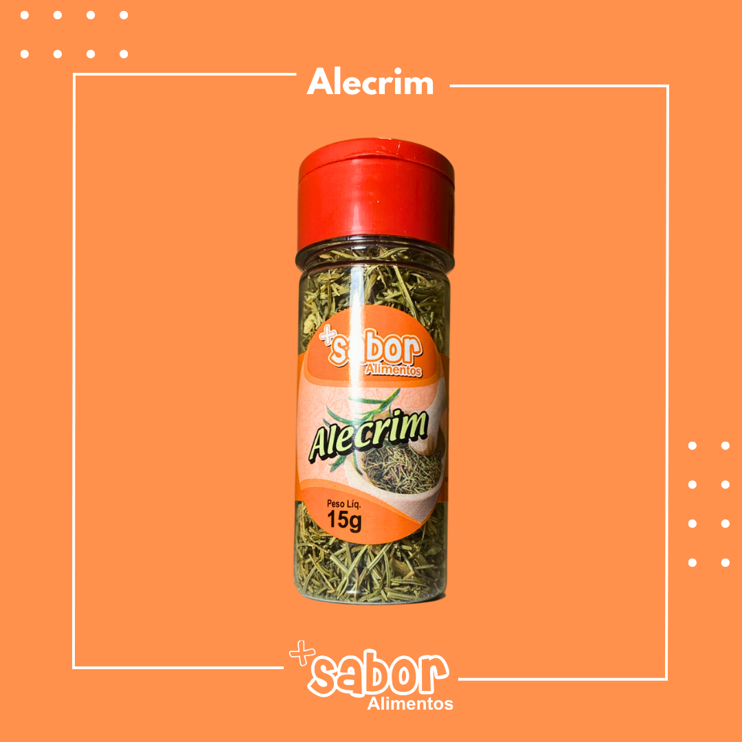 Alecrim - 15g - Caixa com 10 Unidades