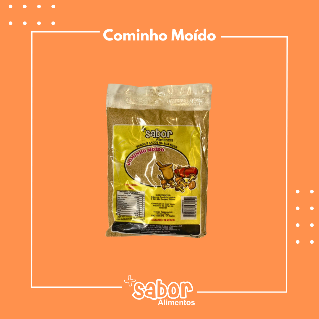 Cominho Moído - 70g