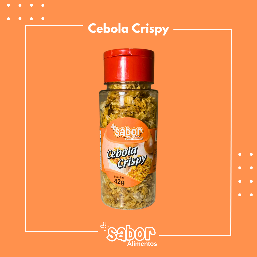 Cebola Crispy - 42g - Caixa com 10 Unidades