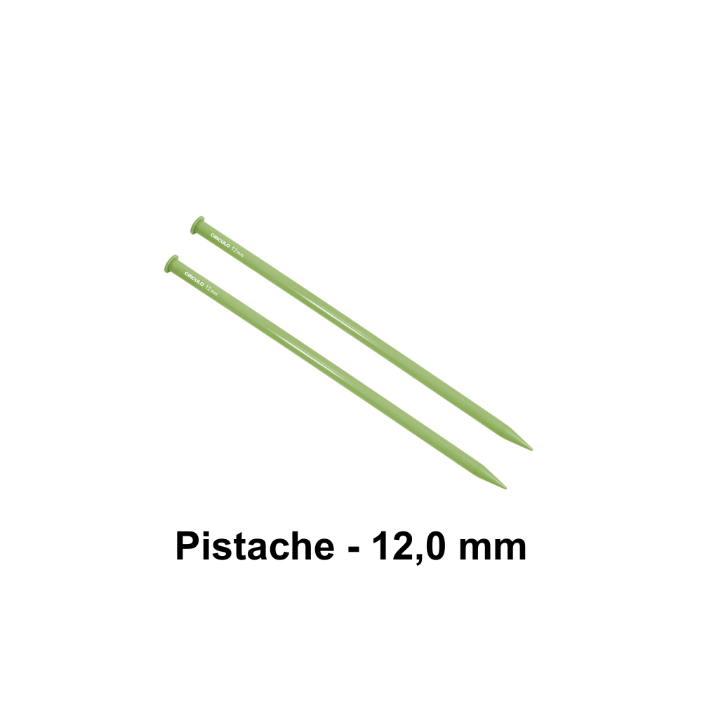 Agulha de Tricô de Plástico Círculo 35cm - 12,0