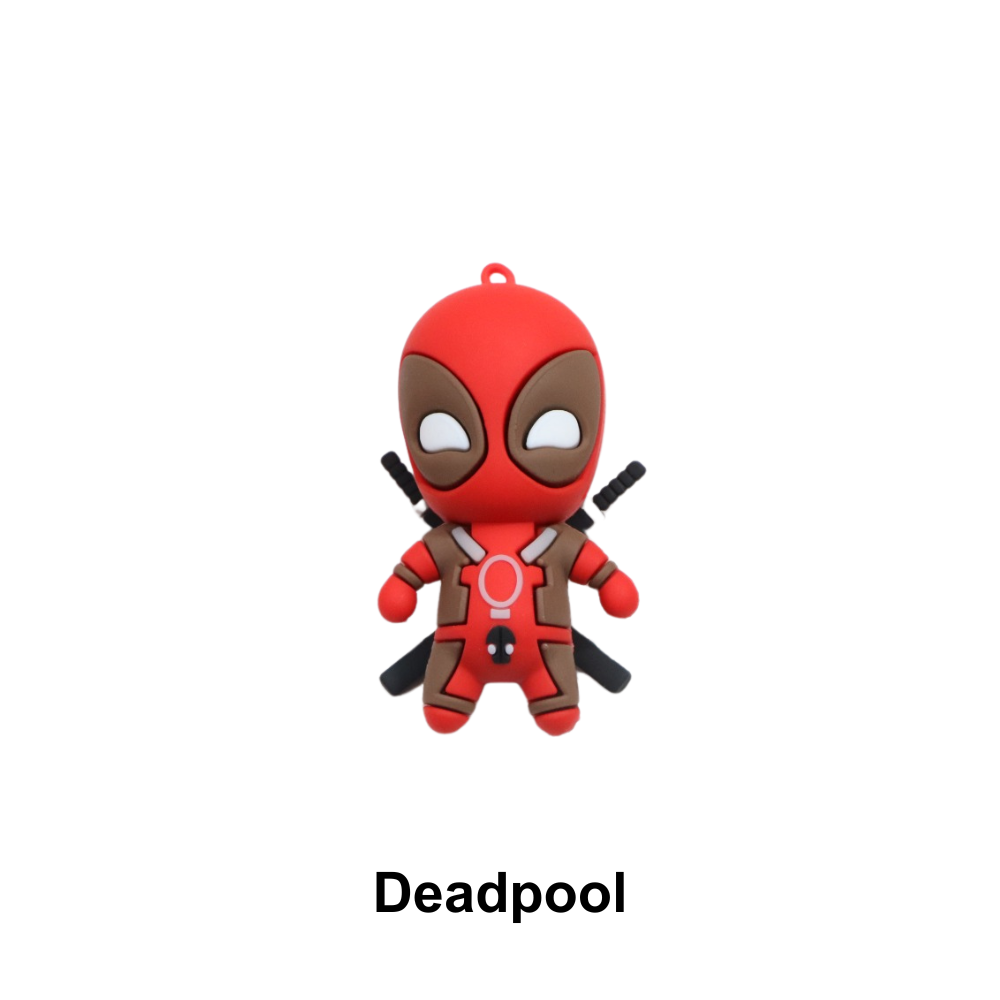 Pingentes Emborrachados - Super Heróis e Vilões - Deadpool