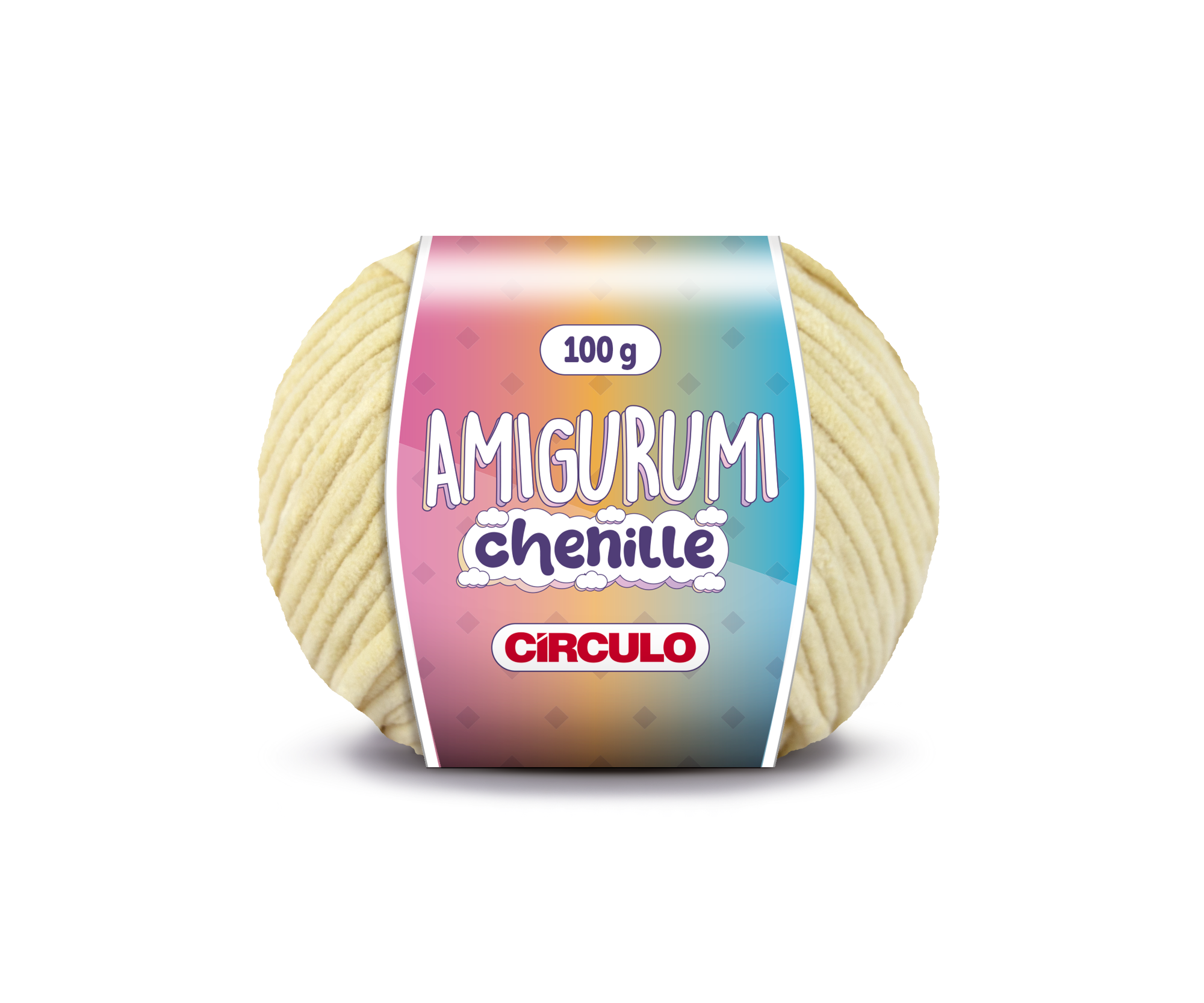 Fio Amigurumi Chenille Círculo - 7072 - Centeio