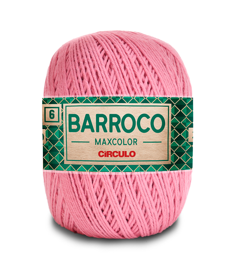 Barbante Barroco Maxcolor N.6 400gr Círculo - 3390 - Quartzo