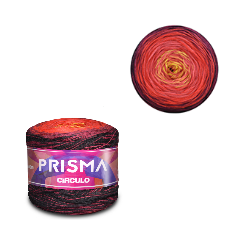 Fio Prisma 150g/600m Círculo - 9746 - Fogueira
