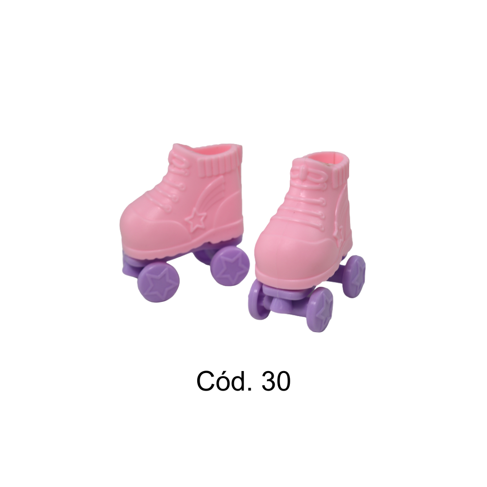 Sapatos para Amigurumi Círculo - 30