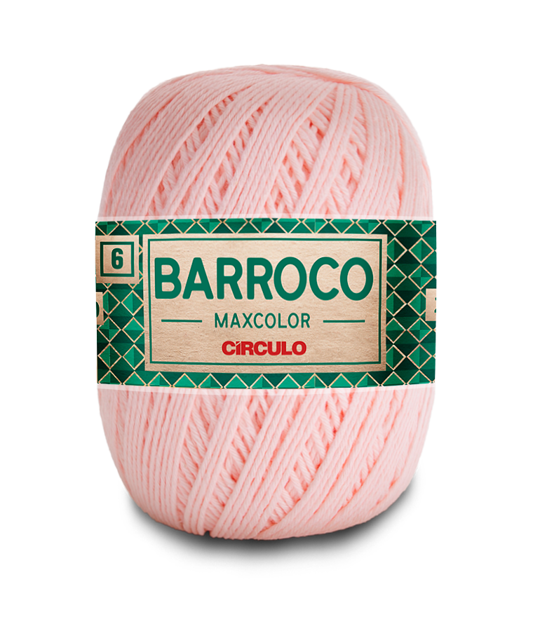 Barbante Barroco Maxcolor N.6 400gr Círculo - 3346 - Suspiro