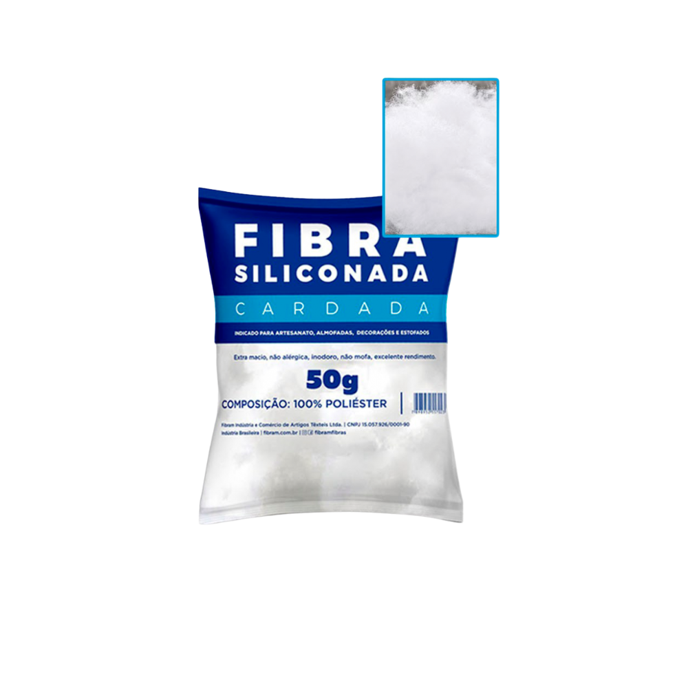 Fibra Siliconada Cardada - 50gr