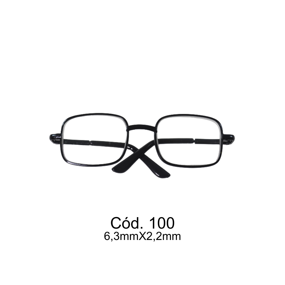 Óculos para Amigurumi Metal Círculo - 100