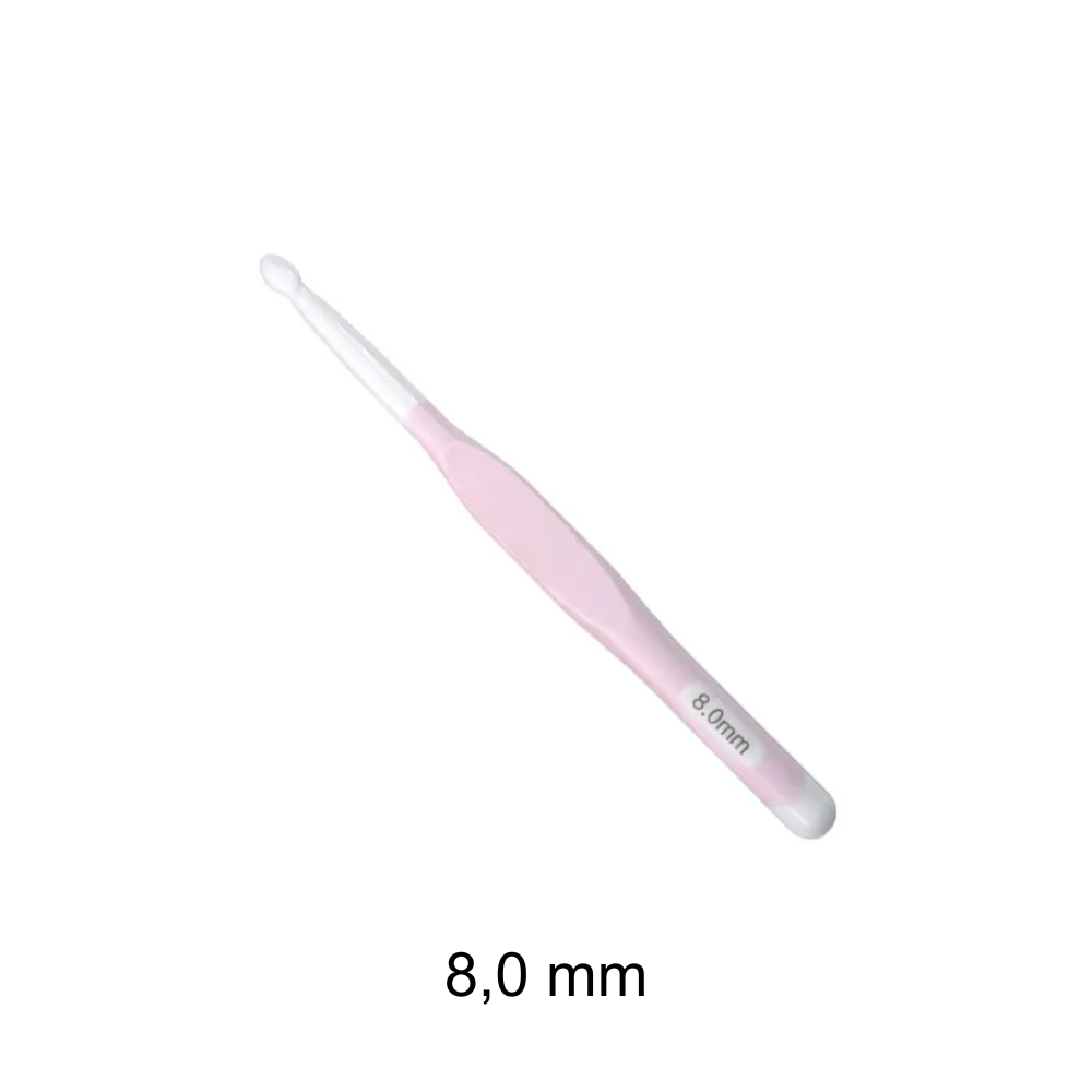 Agulha de Crochê Plus Soft Colors Círculo - 8,0