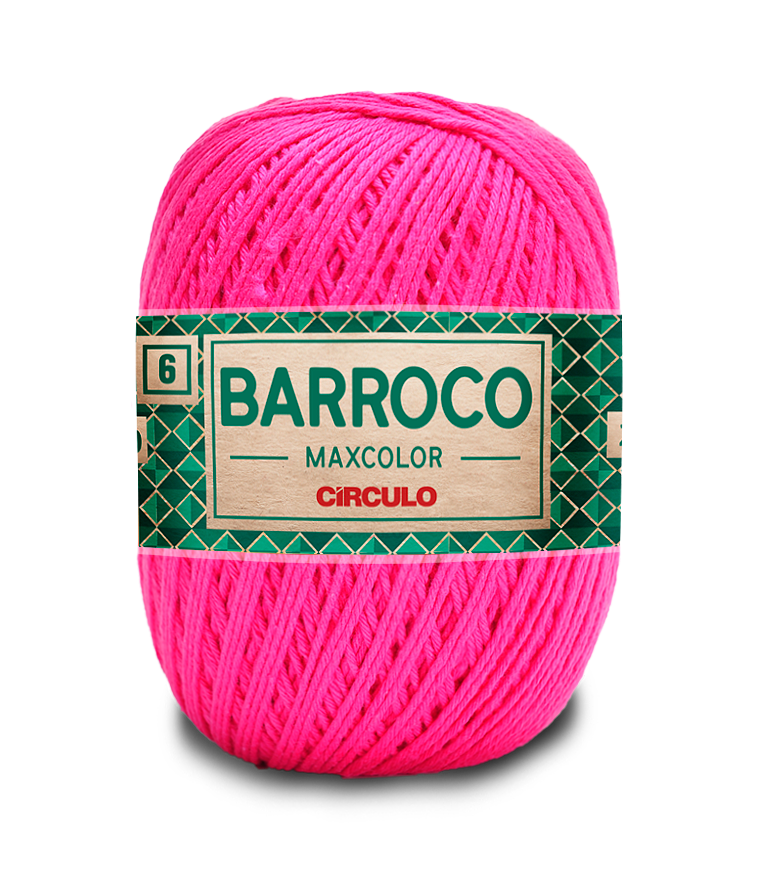 Barbante Barroco Maxcolor N.6 400gr Círculo - 6156 - Tutti-Frutti
