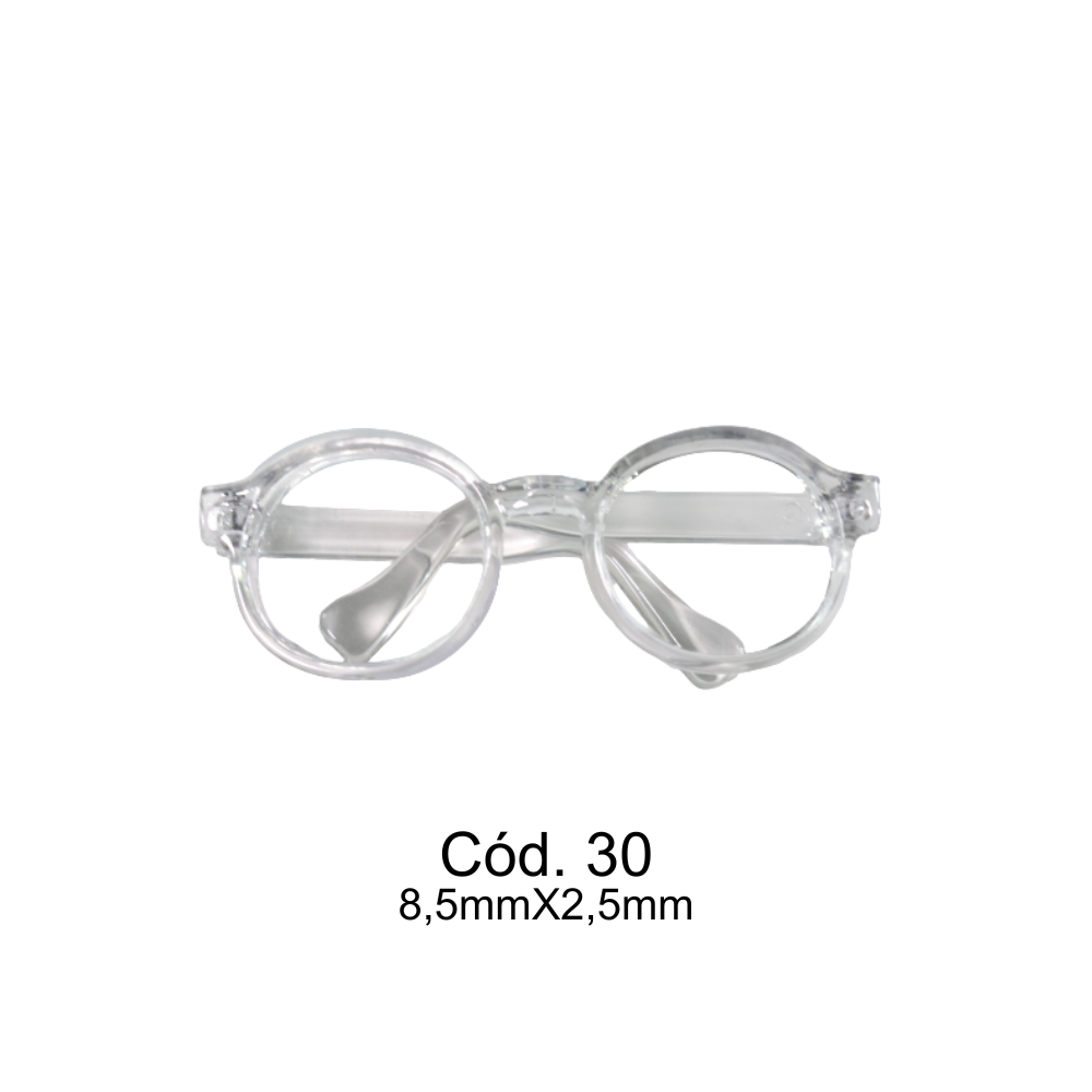 Óculos para Amigurumi Círculo - 30