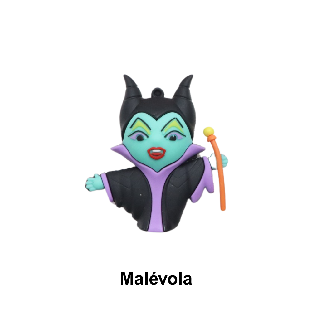 Pingentes Emborrachados - Bruxas Disney - Malévola