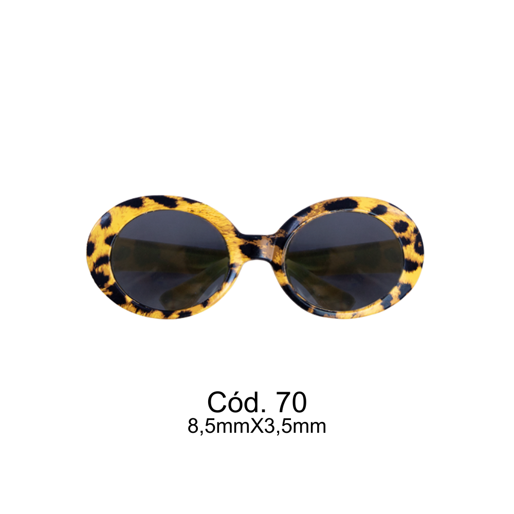 Óculos para Amigurumi Círculo - 70