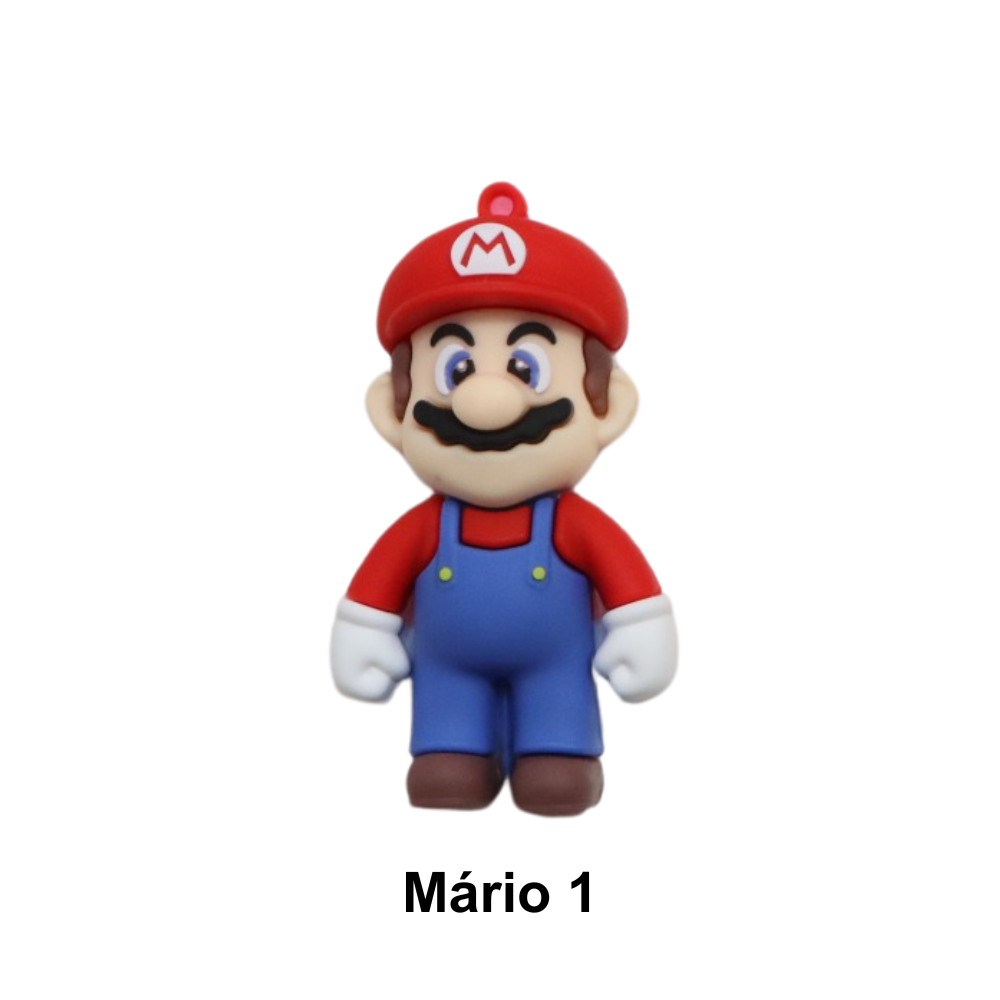 Pingentes Emborrachados - Super Mario Bros - Mario 1