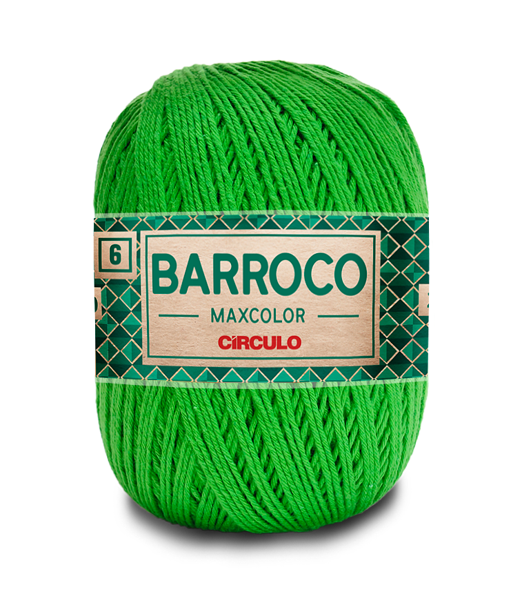 Barbante Barroco Maxcolor N.6 400gr Círculo - 5242 - Trevo