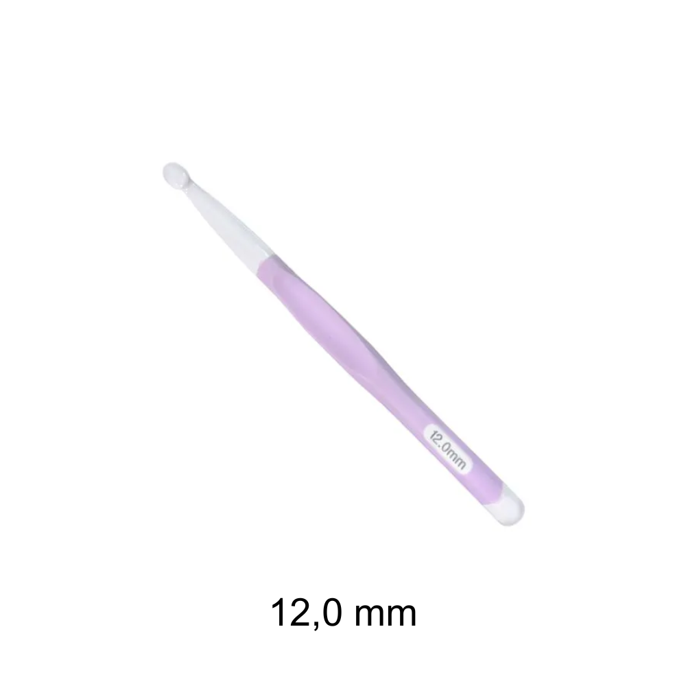 Agulha de Crochê Plus Soft Colors Círculo - 12,0