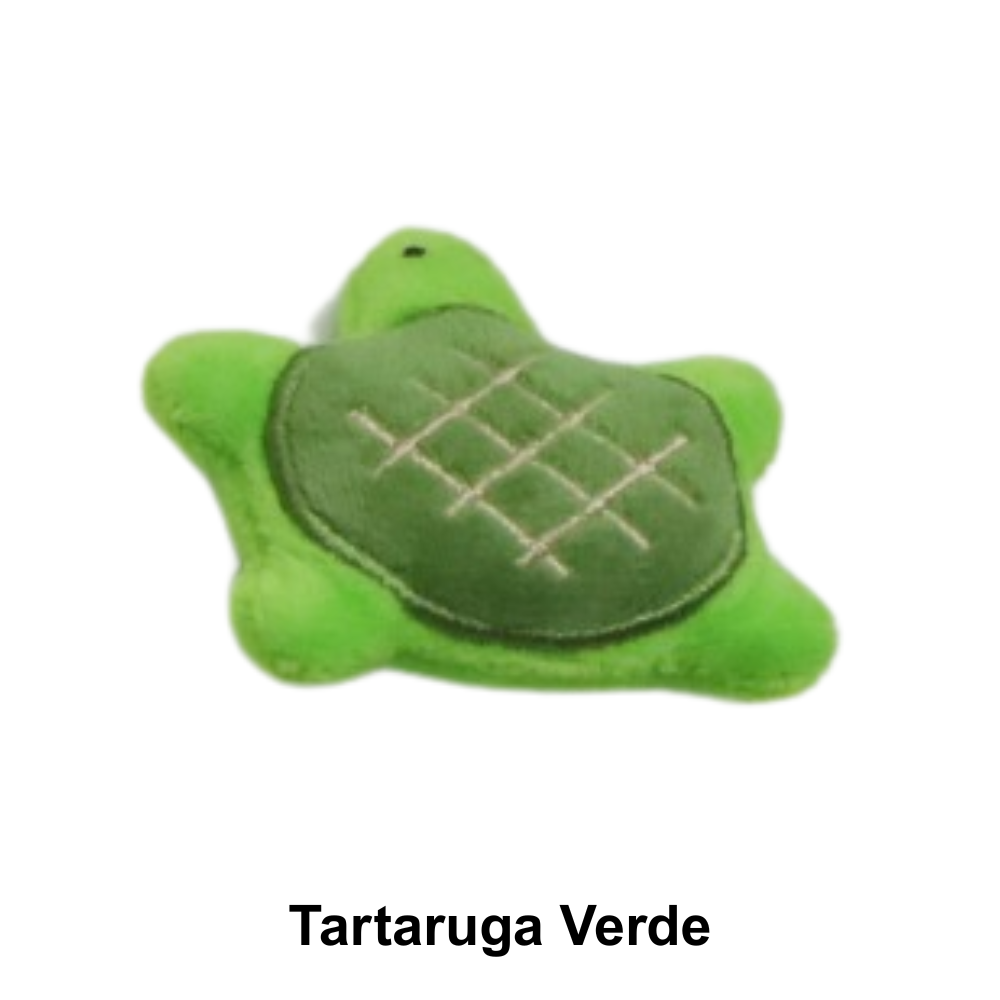 Apliques Bichinhos de Pelúcia para Aplicações Pingentes - Tartaruga Verde