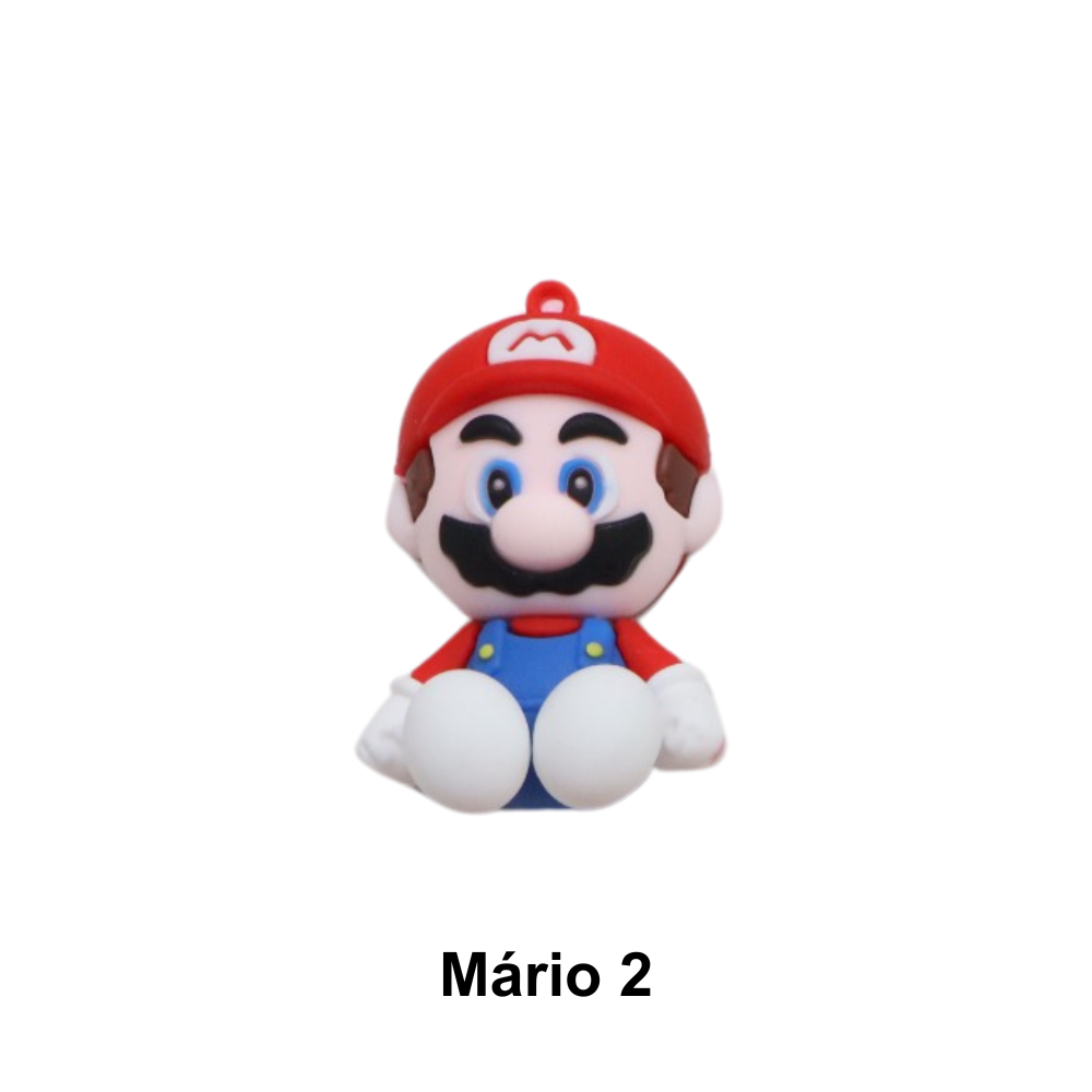 Pingentes Emborrachados - Super Mario Bros - Mario 2