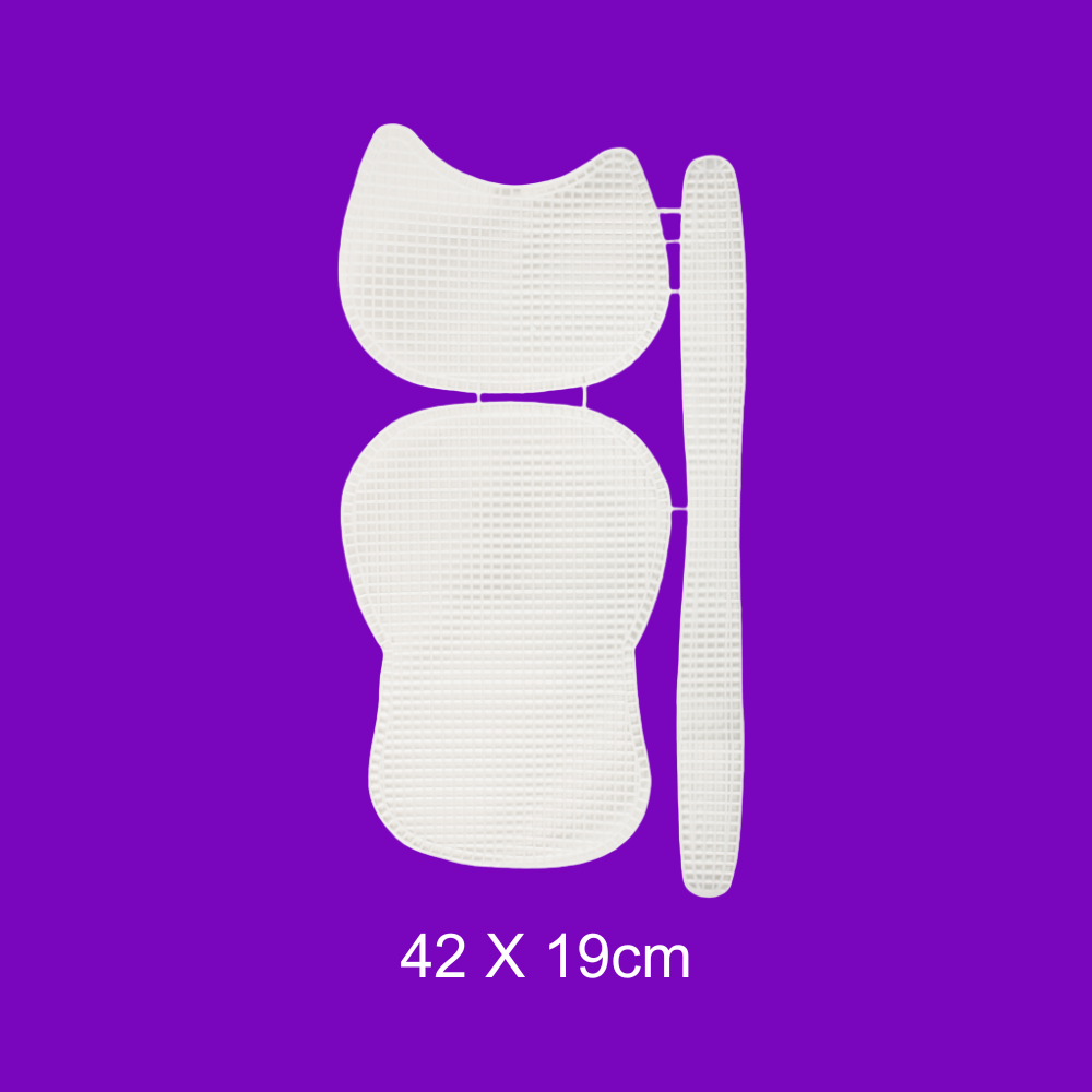 Tela de Plastico para Bolsas Círculo - 42 x 19 cm