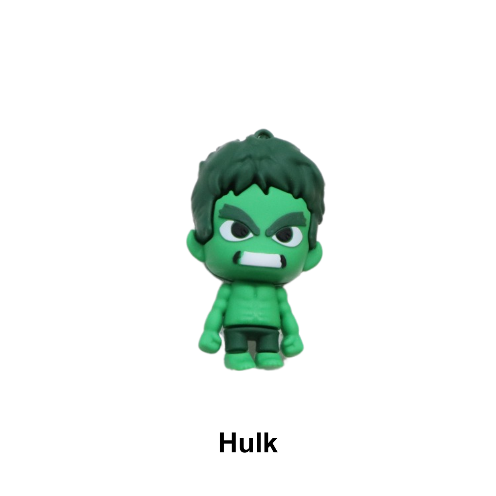 Pingentes Emborrachados - Super Heróis e Vilões - Hulk
