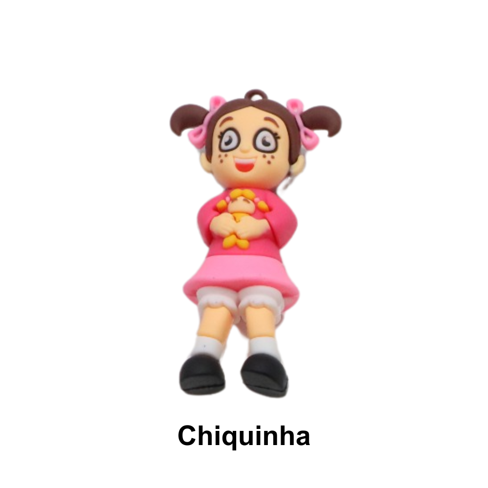 Pingentes Emborrachados - Turma do Chaves - Chiquinha