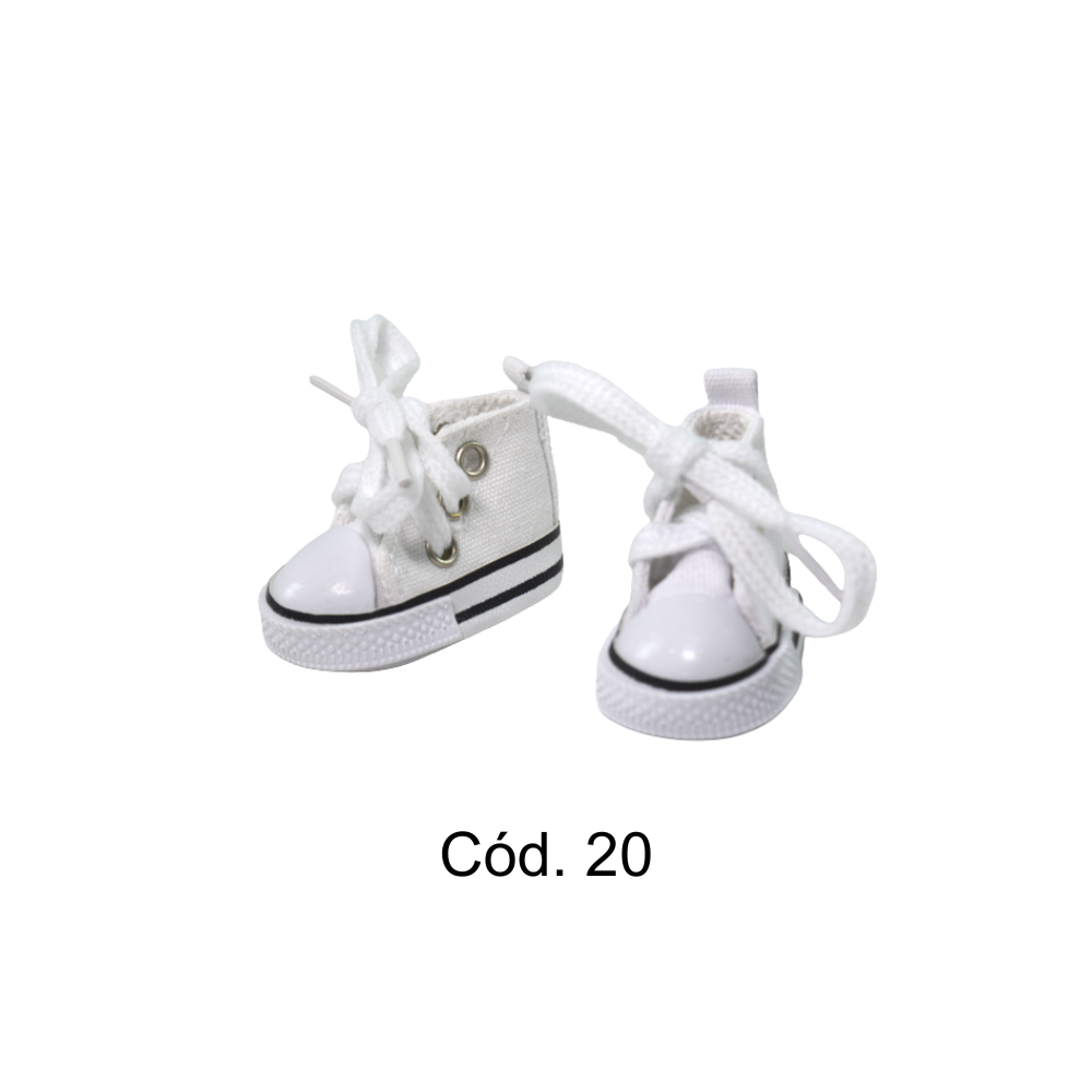 Sapatos para Amigurumi Círculo - 20