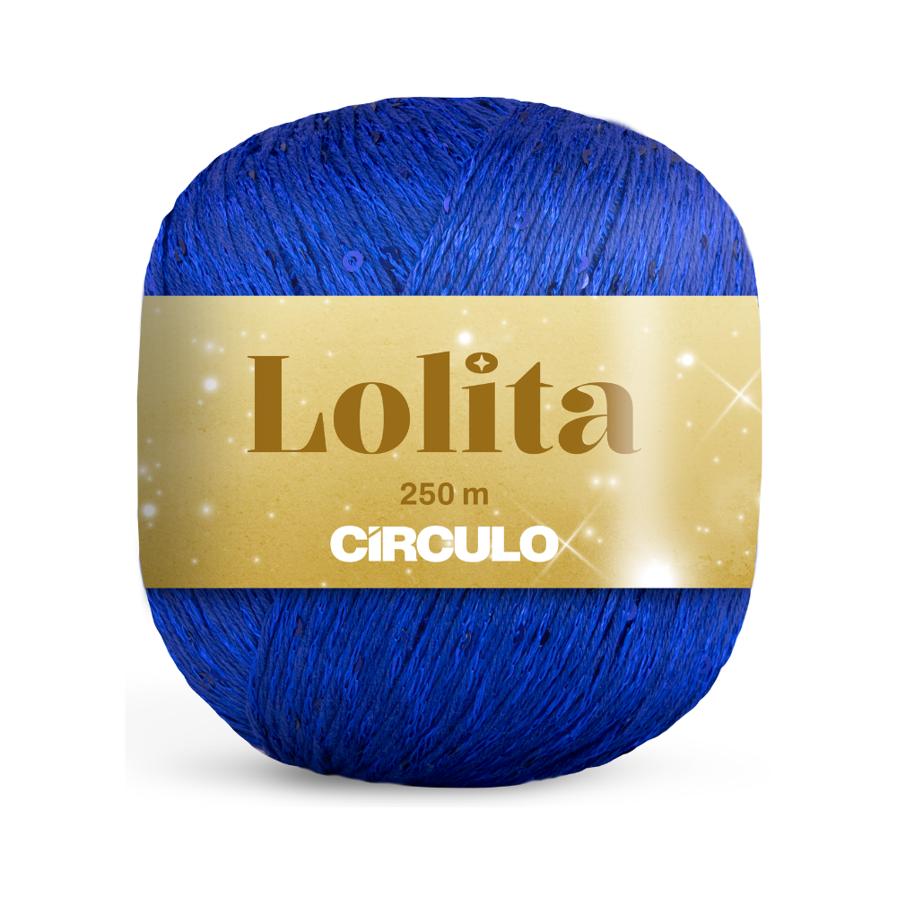Fio Lolita 100g/250m Círculo - 2829 - Azul-Bic