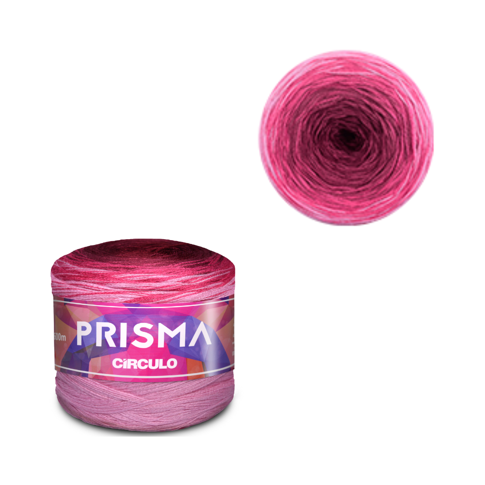 Fio Prisma 150g/600m Círculo - 9666 - Framboesa