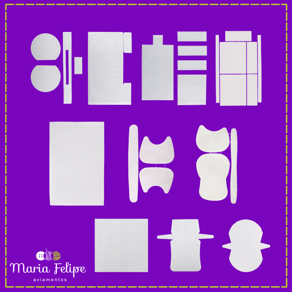 Tela de Plastico para Bolsas Círculo