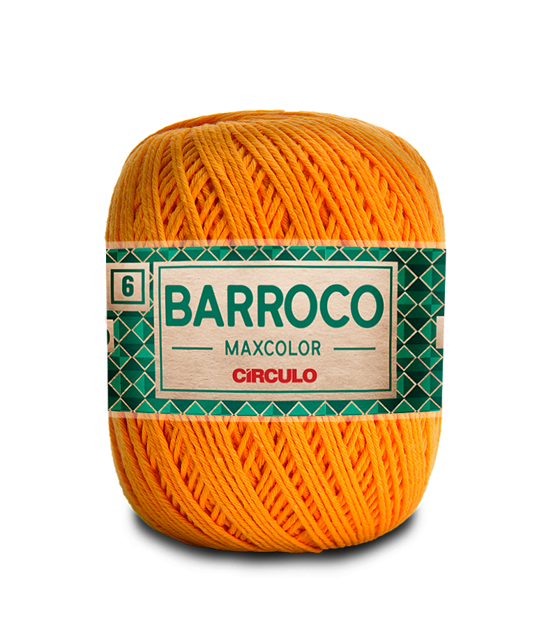 Barbante Barroco Maxcolor N.6 400gr Círculo - 4131 - Dark Cheddar