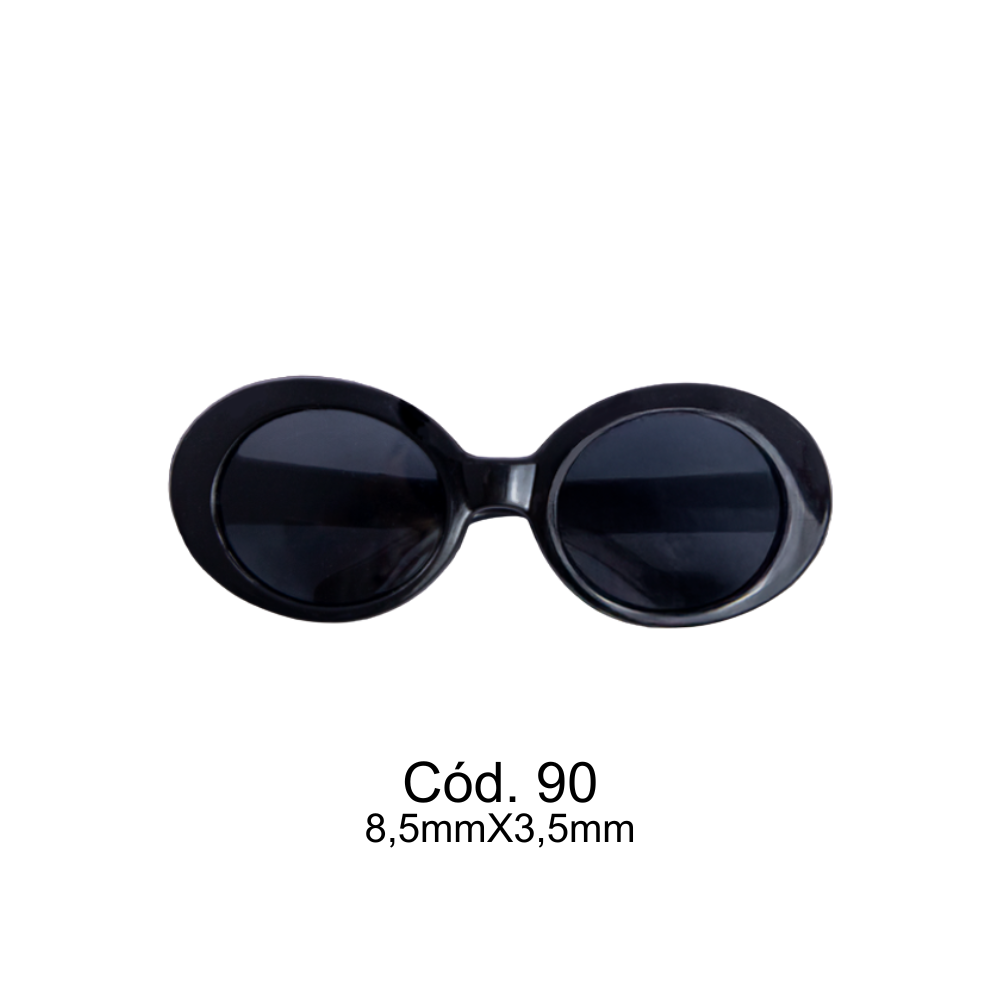 Óculos para Amigurumi Círculo - 90