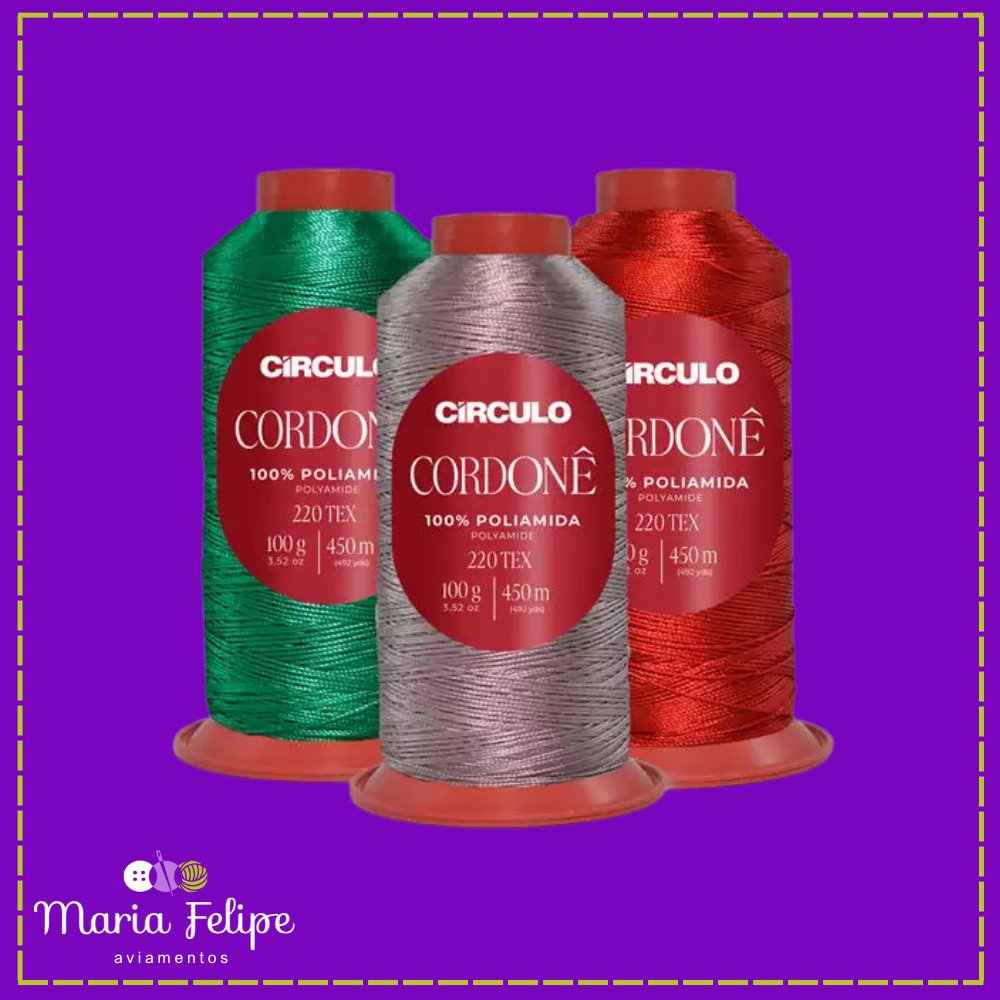 Fio Cordonê Círculo