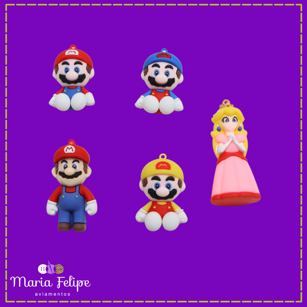 Pingentes Emborrachados - Super Mario Bros