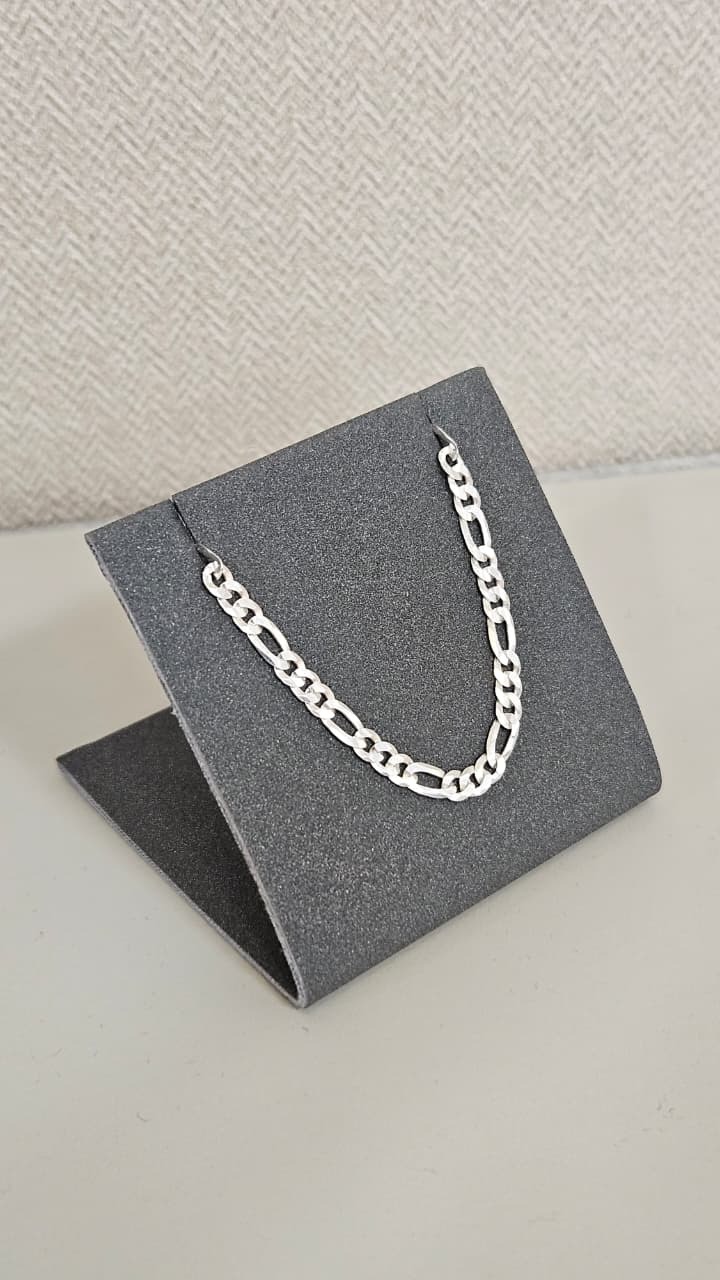 Pulseira em Prata Elo 3x1