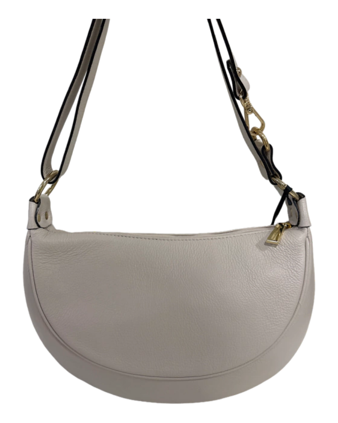 Bolsa Smartbag Tiracolo em Couro Floater Gelo Smart