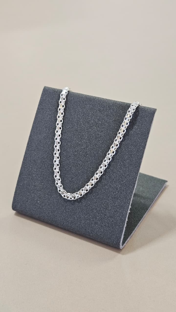 Pulseira em Prata Bismark 2 fios