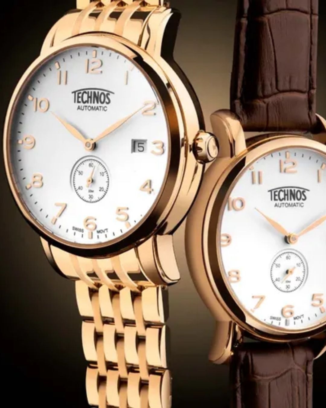 Relógio Technos Automático Edição 100 Anos Limitada e Numerada SW2601AA/T1B