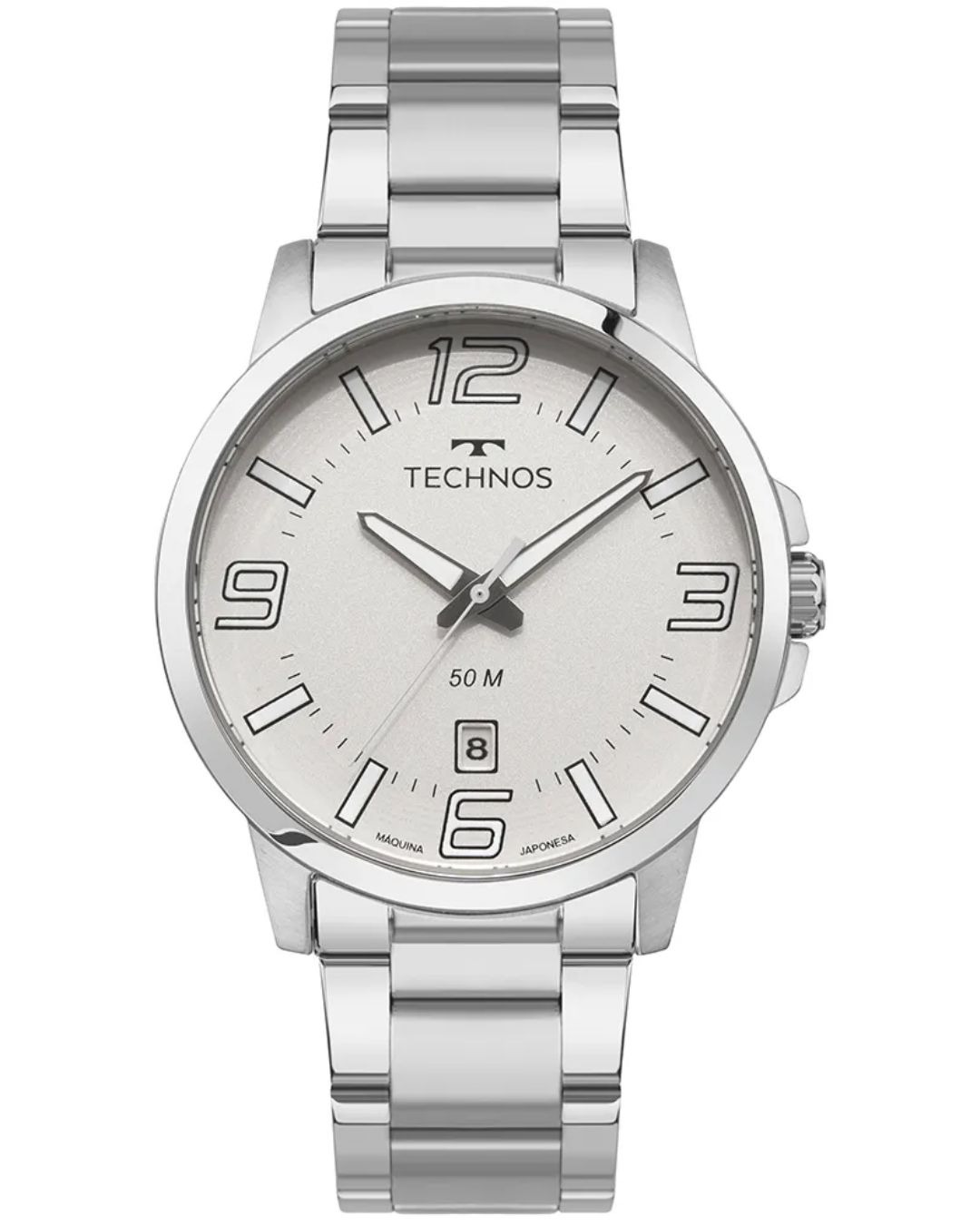 Relógio Technos Masculino Racer Prata 2315LBA/1B