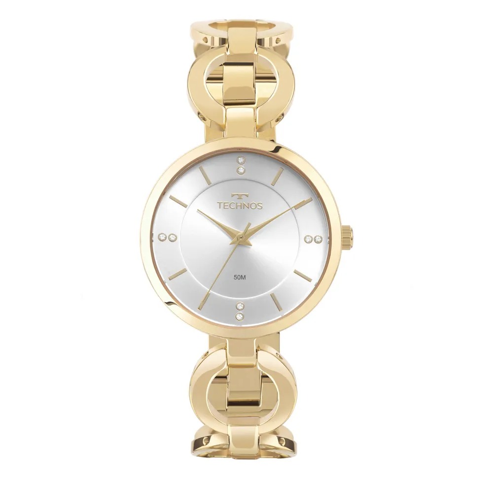 Relógio Technos Feminino Elos Dourado 2035MWH/1K