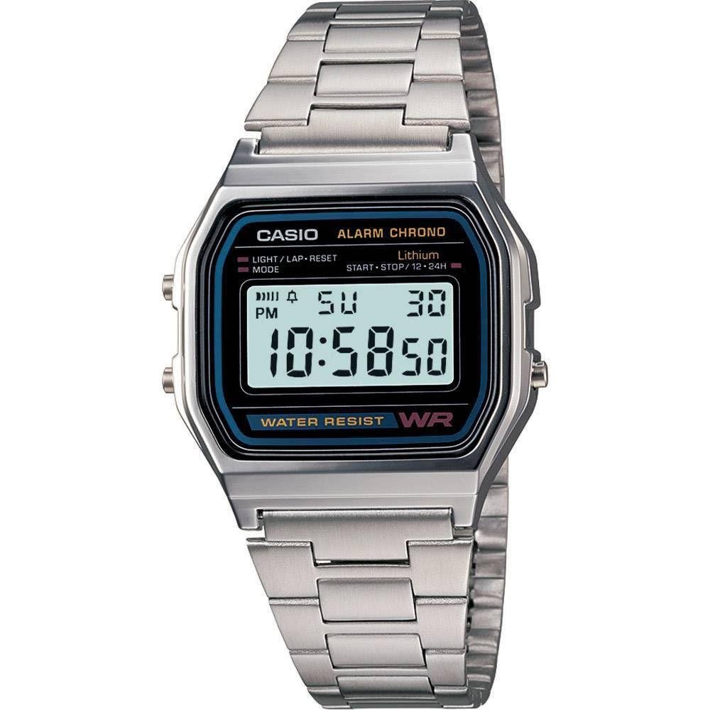 Relógio Unissex Digital Casio Vintage A158WA-1DF