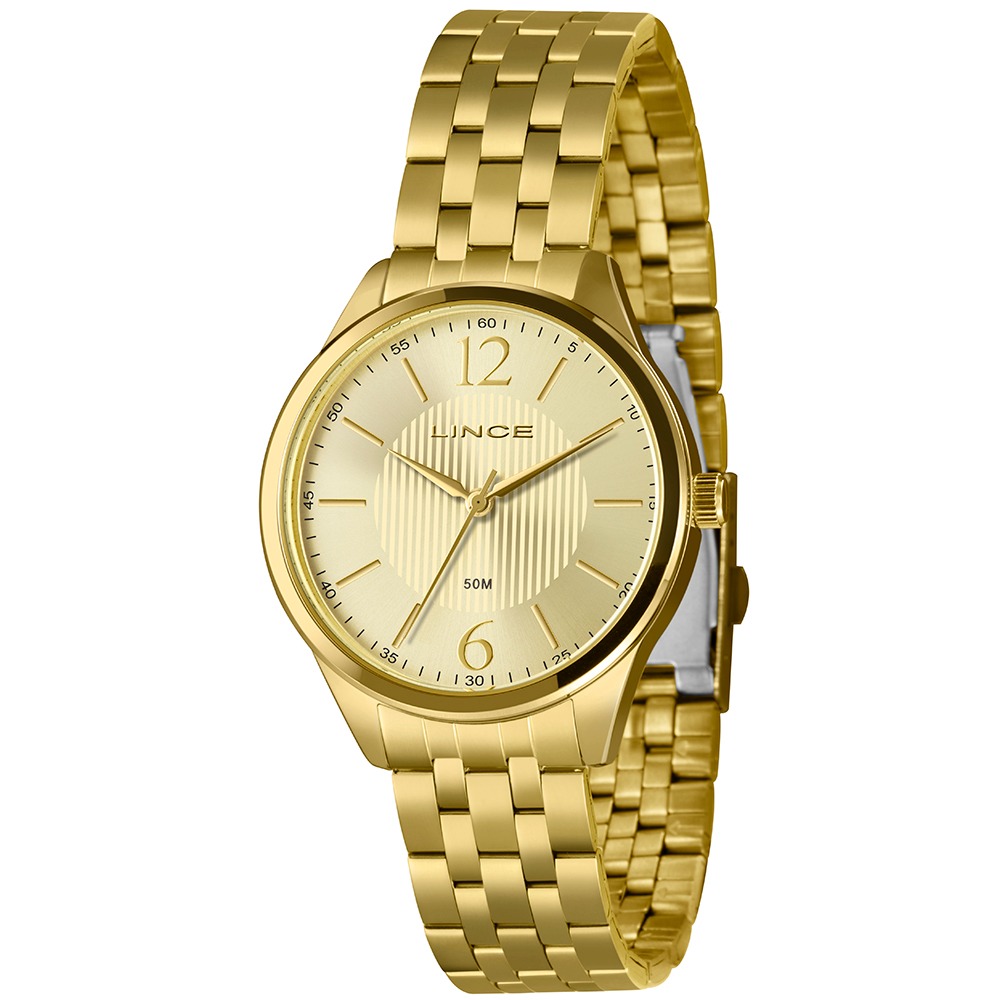 Relógio Lince Feminino Dourado LRG478L40 C2KX