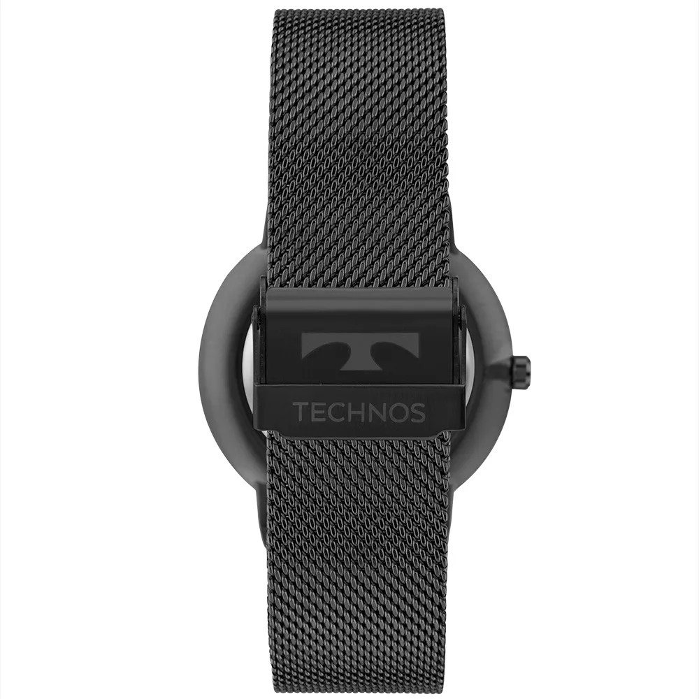 Relógio Technos Masculino Slim Preto GM12AG/1P