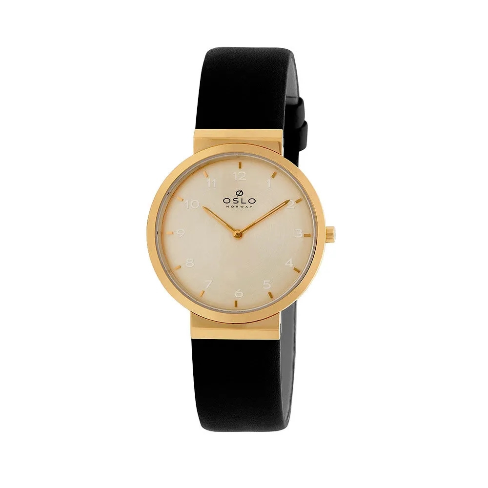 Relógio Oslo Feminino Slim Dourado 0FGSCS9T0003 C1PX