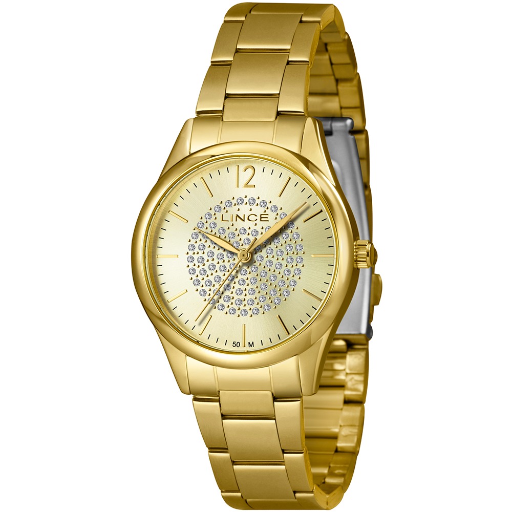 Relógio Lince Feminino Dourado LRGJ155L36 C2KX