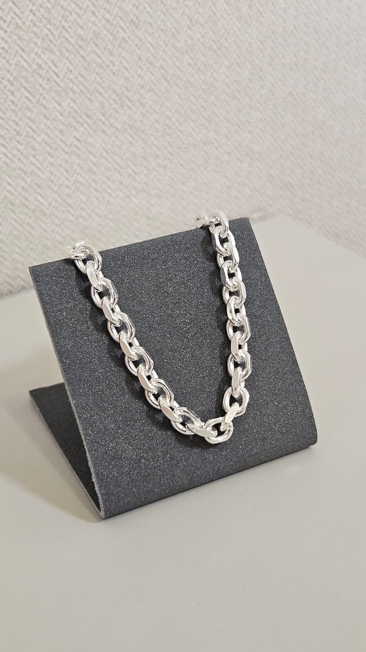 Corrente em Prata Cartier